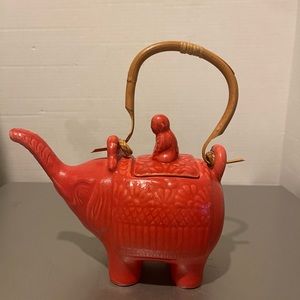Buddha and the Ruby Elephant Teapot